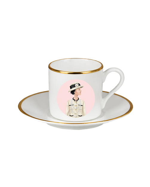 Icon 5 espresso cup and saucer
