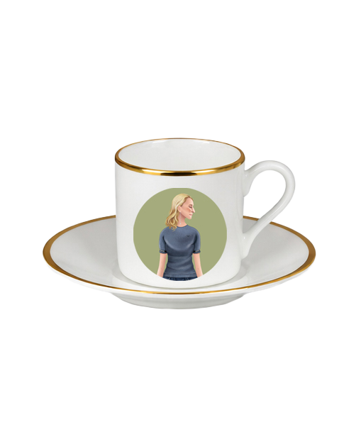 Icon 3 espresso cup and saucer
