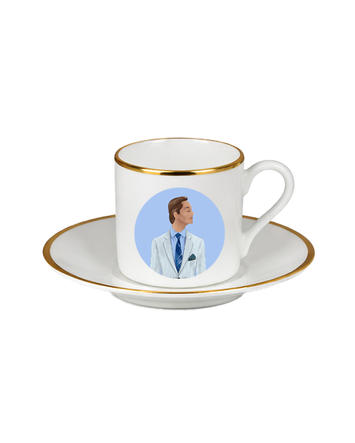 Valentino espresso cup and saucer