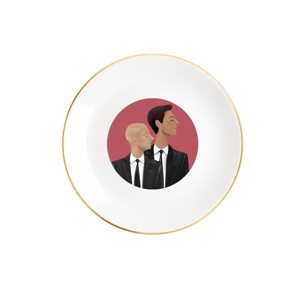 DG dessert plate