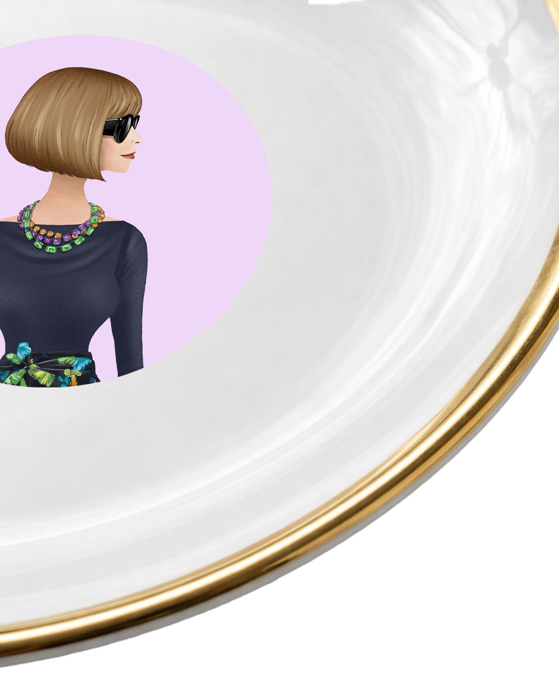 Anna dessert plate