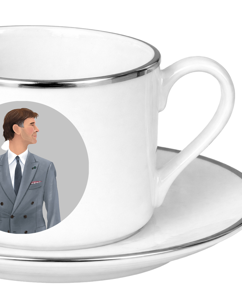 Special Edition Brunello espresso cup and saucer
