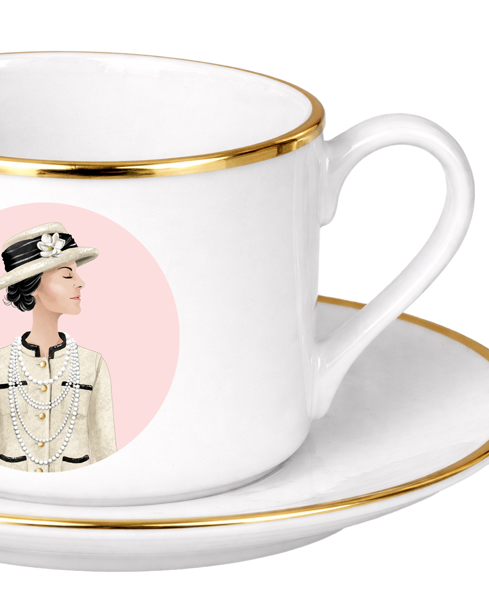 Icon 5 stirling tea cup and saucer
