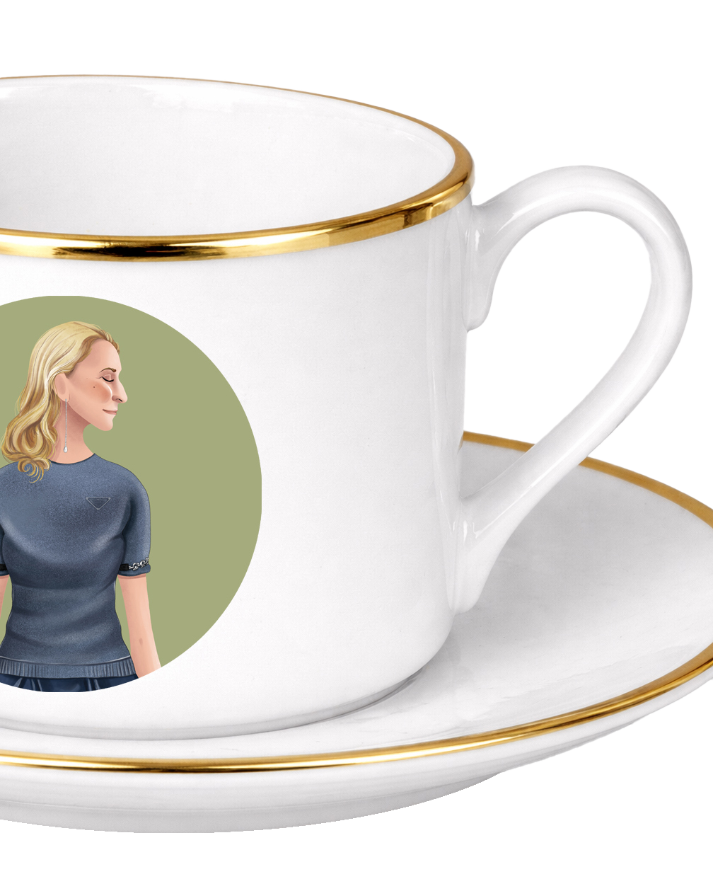 Icon 3 espresso cup and saucer