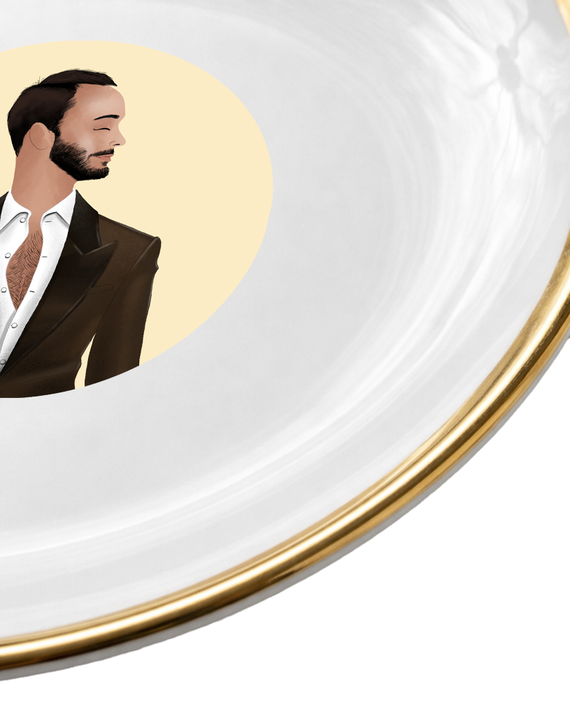 Tom dinner plate
