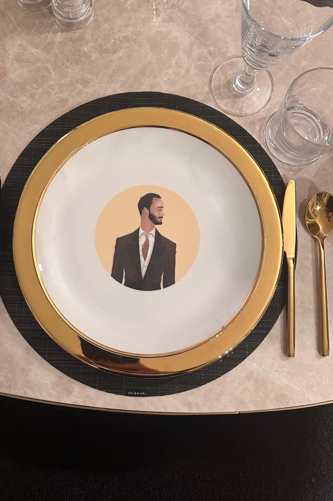 Charger plate