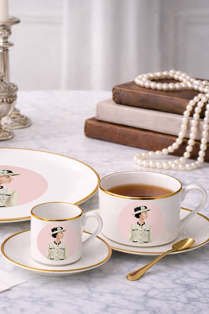 Icon 5 espresso cup and saucer