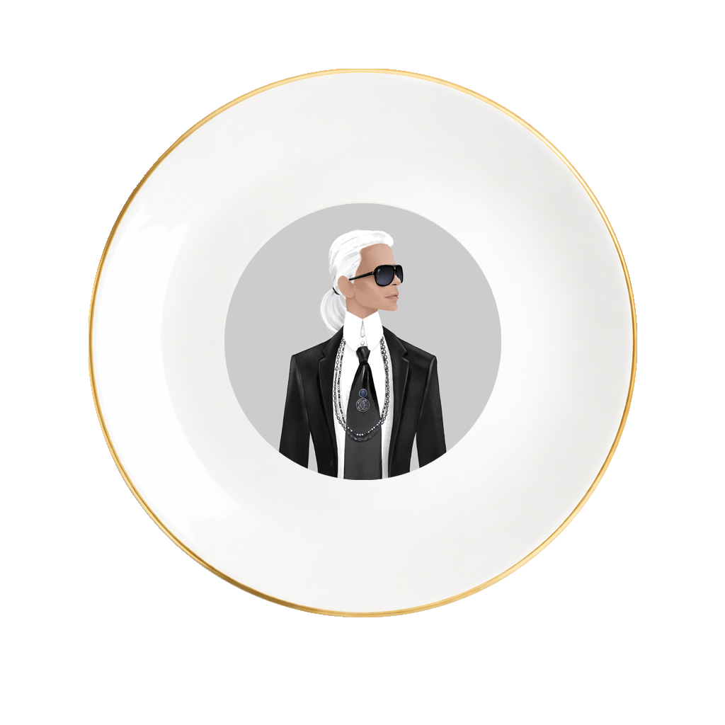 Karl dinner plate