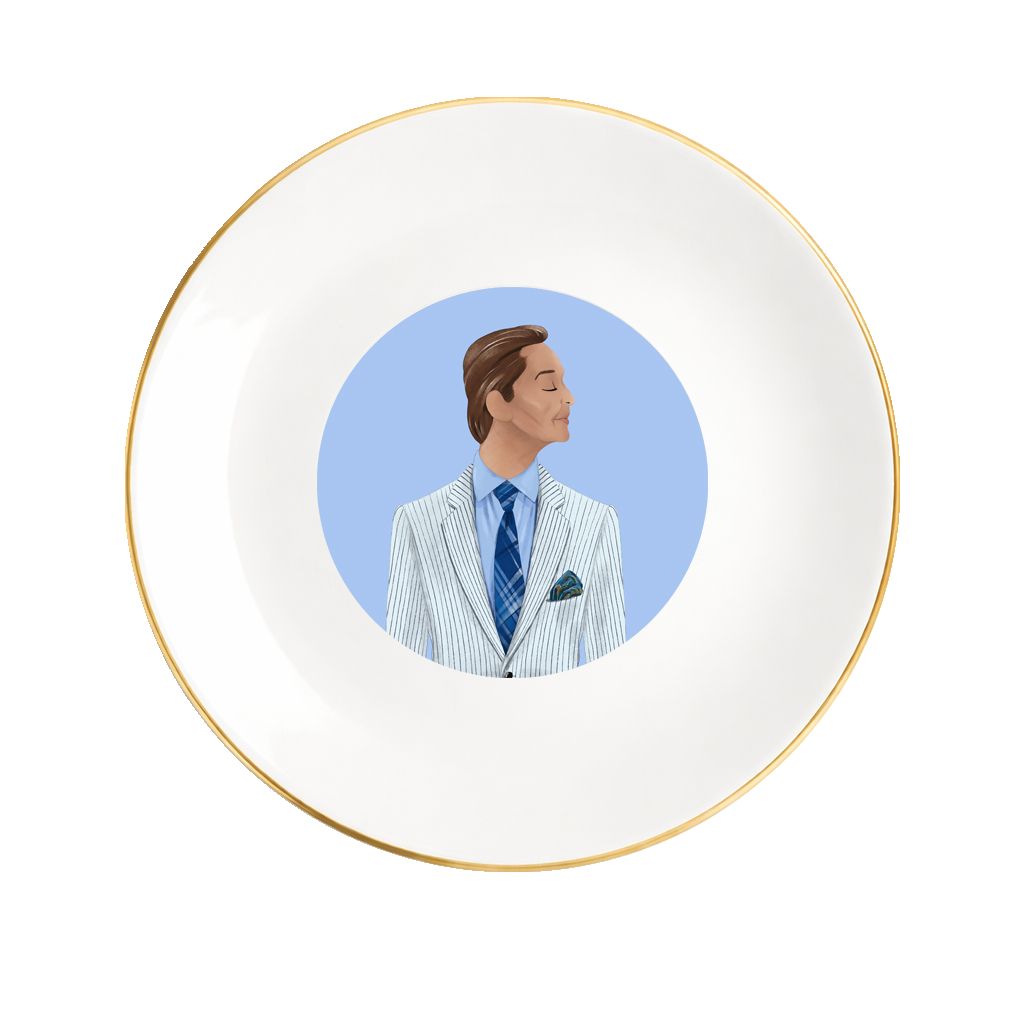 Valentino dinner plate