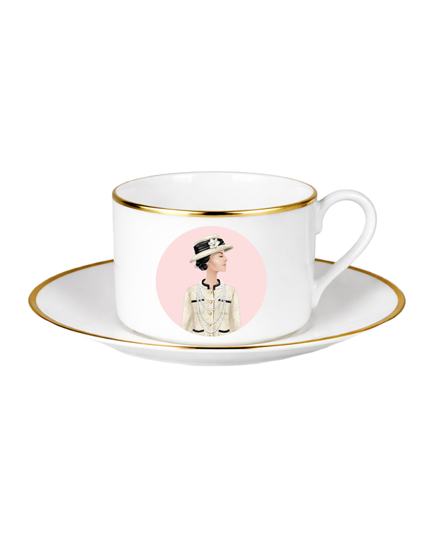 Icon 5 stirling tea cup and saucer