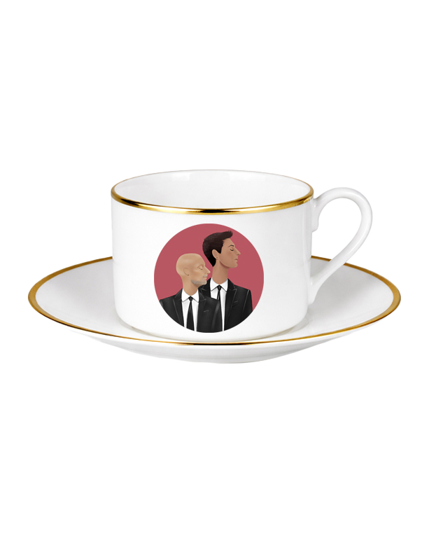 DG stirling tea cup and saucer
