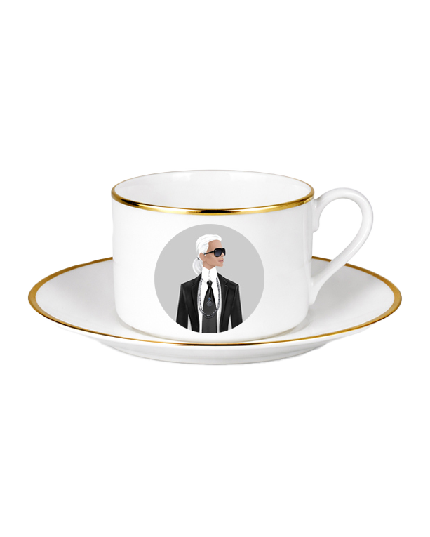 Karl stirling tea cup and saucer