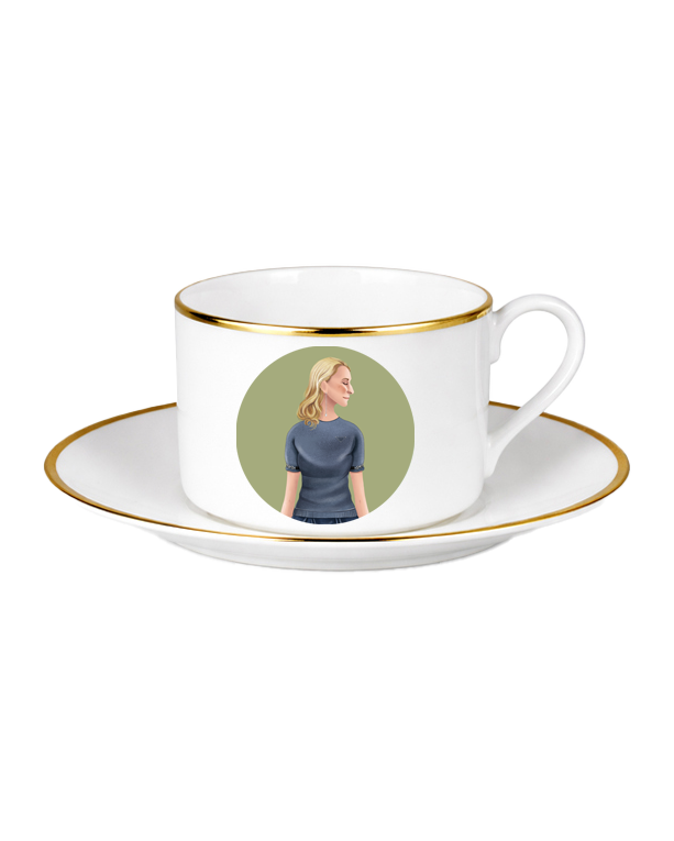 Icon 3 stirling tea cup and saucer